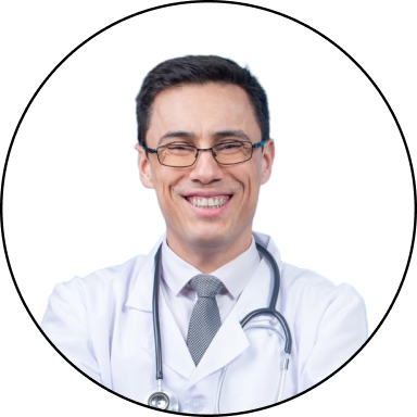 Physician sharing a testimonial about Scribematic’s accuracy and time-saving benefits