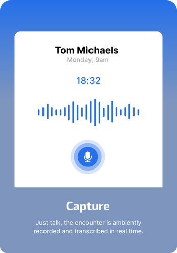 Visual of Scribematic documenting the patient encounter into the medical record