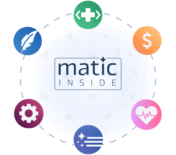 Image representing embedded AI inside EHR platforms for documentation, coding, and billing automation