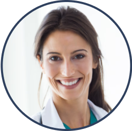 Headshot of physician sharing how Matic reduces charting and gives them more time to focus on patient care